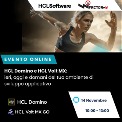 Webinar HCL Domino e Volt MX